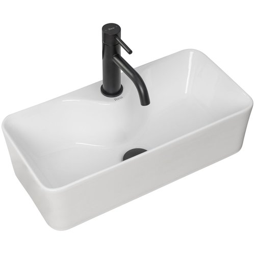 REA Mery Opzetwastafel - Waskom - 50.5 x 25 x 14 cm - Glans Wit REA Mery Opzetwastafel - Waskom - 50.5 x 25 x 14 cm - Glans Wit