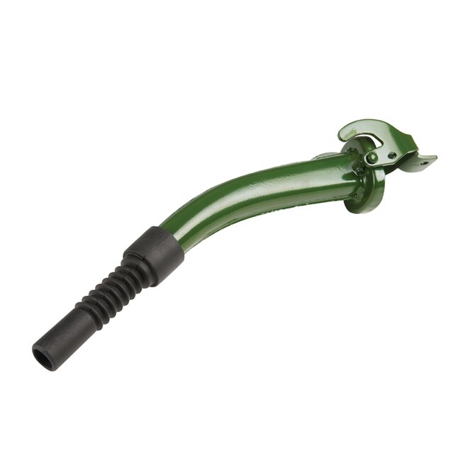 Silverline Jerrycan schenktuit - metaal met flexibel mondstuk - 35 x 120 x 35 mm - morsvrij - voor 5, 10 en 20 liter jerrycans