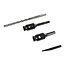 Silverline Diamant kernboor set - 7-delig - 28, 52 en 107 mm - Heavy-Duty - Inclusief accessoires