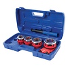 Silverline Pijpdraad Snijder Set Ø 13, 19, 25 en 32 mm in Opbergkoffer - 5 delig Silverline Pijpdraad Snijder Set Ø 13, 19, 25 en 32 mm in Opbergkoffer - 5 delig