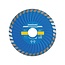 Silverline Diamant turbo wave snijschijf - 115 mm - Gesloten velg - Voor nat en droog slijpen