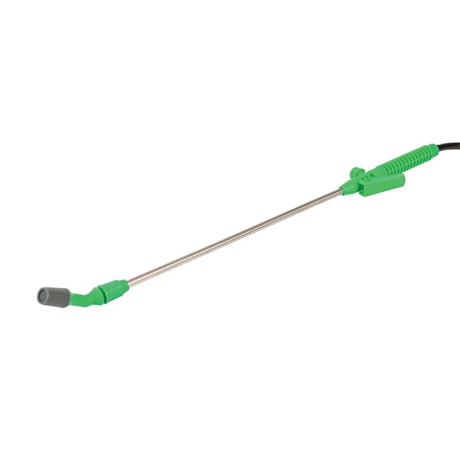 Silverline tuindrukspuit - kunststof tank - roestvrijstalen verstelbare lans - 8 liter - onkruid en meststoffen