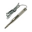 Silverline Autolamp tester - geïsoleerde kabel - beschermende schroefdop - 6-24V - chroom afwerking