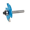 Silverline Lamellenfrees - 1/4 inch - Nummer 10 en 20 Silverline Lamellenfrees - 1/4 inch - Nummer 10 en 20