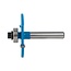 Silverline Lamellenfrees - TCT Snijranden - Dubbele Fluit - 1/4 inch - Voor Nr. 10 en 20