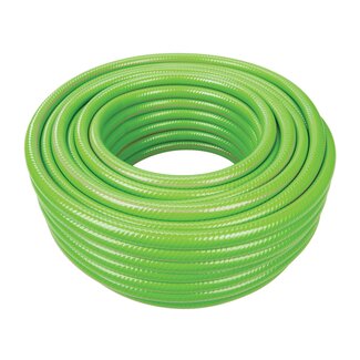 Silverline Versterkte PVC Tuinslang - Groen - 30 meter - 1/2 inch Diameter