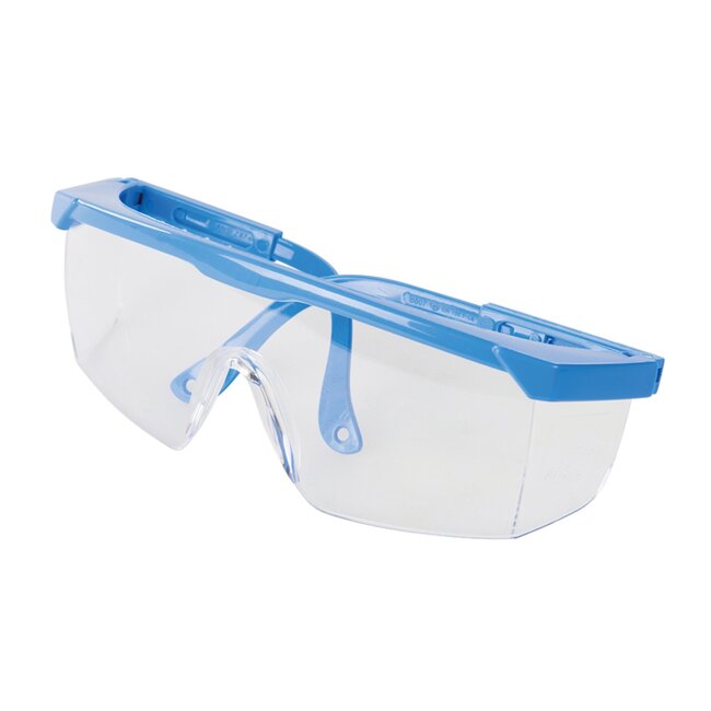 Silverline Veiligheidsbril met Doorlopende Lens - Komt Overeen met EN166 - Transparant