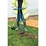 Silverline Grondboor staal 127 mm - lengte 1100 mm - T-handgreep en smalle punt - voor palen, hekwerk en bomen in de tuin