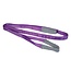 Silverline Hijsband - 1 ton draagcapaciteit - 2 meter - versterkte draagogen - heavy-duty polyester