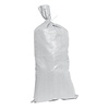 Silverline Zandzakken - 75 x 33 cm met Trekkoord - Wit - 10 stuks Silverline Zandzakken - 75 x 33 cm met Trekkoord - Wit - 10 stuks