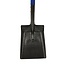 Silverline ballastschop - staal met epoxycoating - vierkant blad 31 x 24 cm - 68 cm - grijs - met steel - voor zand, aarde en grind