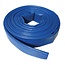Silverline Afvoerslang voor dompelpomp - PVC - plat en flexibel - 10 m x 40 mm - blauw - waterafvoer vijver, zwembad en kelder
