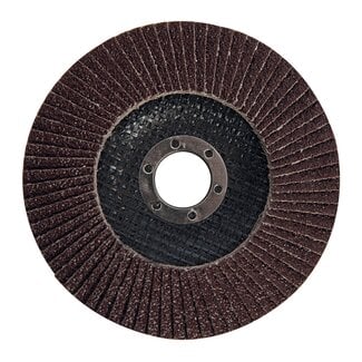 Silverline Aluminiumoxide lamellenschijf - Heavy-Duty - Ø 125 mm - Korrel 40 - Lange levensduur