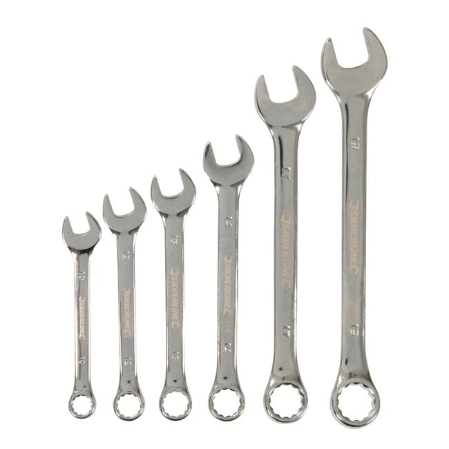 Silverline dopsleutelset - gehard chroom-vanadiumstaal - 1/4-1/2 inch - chroom - 90-delig - met ratels, koffer - auto