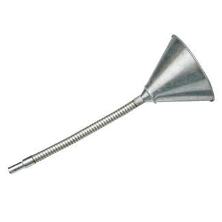 Silverline Flexibele stalen trechter - gegalvaniseerd - 150 mm diameter - 240 mm schacht Silverline Flexibele stalen trechter - gegalvaniseerd - 150 mm diameter - 240 mm schacht