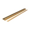 Fixman Tochtprofiel - Regen Profiel voor Deuren - 91.4 cm - Goudkleurig Fixman Tochtprofiel - Regen Profiel voor Deuren - 91.4 cm - Goudkleurig