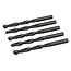 Silverline Metaalboor HSS-R - Ø 10 mm - 5 stuks - Rol gesmeed - Zwart oxide afwerking