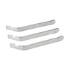 Silverline Bandenlichter - Bandenlepel - 11 cm - Metaal - 3 stuks Silverline Bandenlichter - Bandenlepel - 11 cm - Metaal - 3 stuks