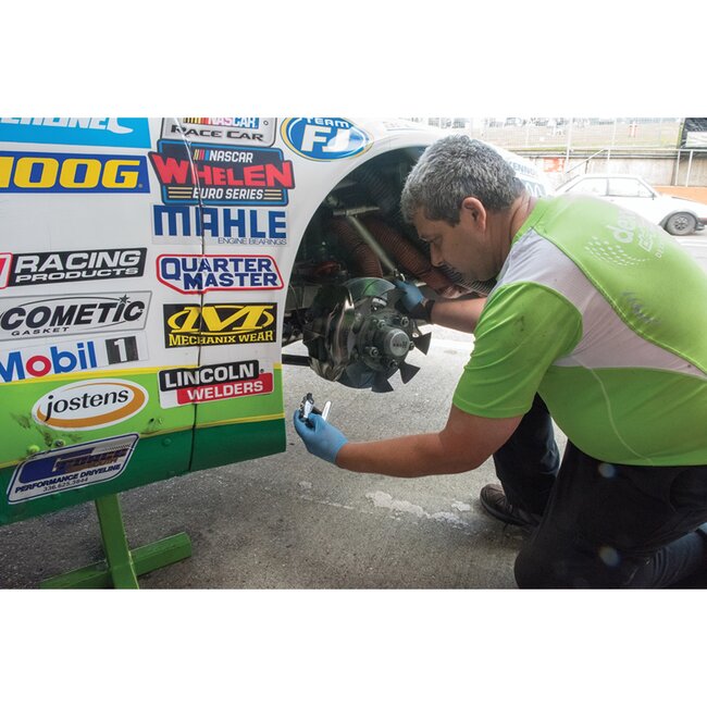 Silverline kogelgewrichttrekker - gesmeed staal - 2 stelschroeven - 20 mm - chroom - voor scheiden van kogelgewrichten in auto's
