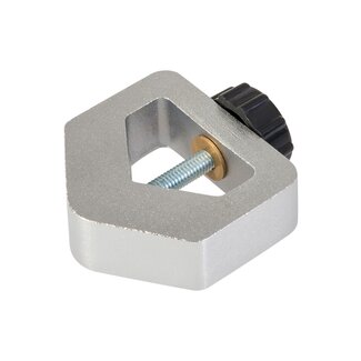 Triton Metalen slijpklem voor beeldhouw- en korte beitels en messen - V-vorm met automatische centrering - tafelslijpmachine