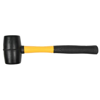 Benson Rubberen hamer - fiber steel - ergonomisch - 700 gram - 16 Oz Benson Rubberen hamer - fiber steel - ergonomisch - 700 gram - 16 Oz