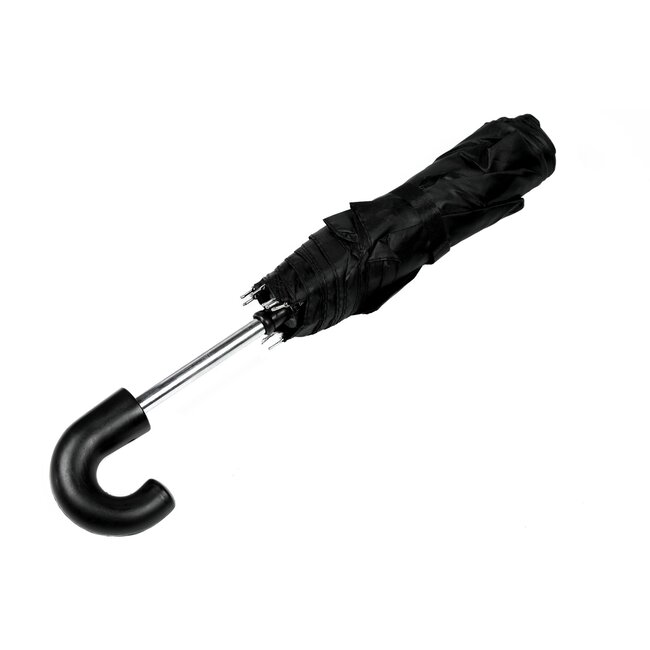 Benson Compacte vouwparaplu - set van 12 - zwart - 95 cm diameter