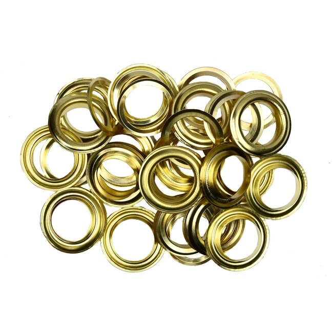 Benson Zeilringen - 13 mm binnenmaat - 288 stuks - messing - duurzaam en roestbestendig