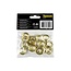 Benson Zeilringen - Messing - 13 mm - 24 stuks - Voor dekzeil en dunne materialen