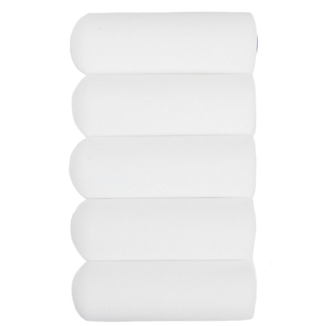 Benson Schuimroller reserve - rond - 10,5 cm - 5 stuks - voor watergedragen verf