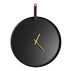 REA Metalen Wandklok - Modern - Ø 40 cm - Mat Zwart REA Metalen Wandklok - Modern - Ø 40 cm - Mat Zwart