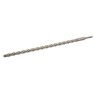 Silverline Betonboor sds-plus - hardmetalen punt, 2-snijder, dubbele groef - 24 x 600 mm - grijs - voor beton en metselwerk