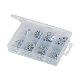 Fixman Stalen Sluitring Assortiment - 210 Delig