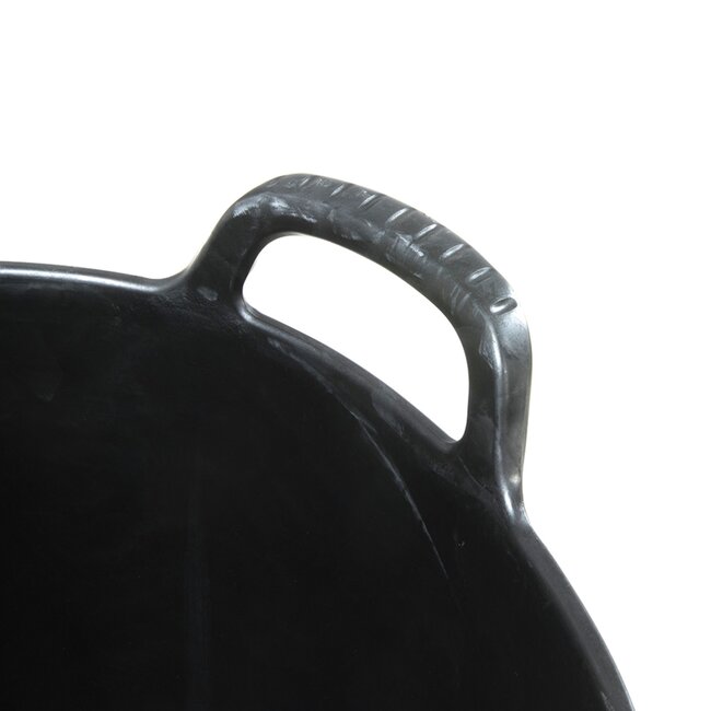 Silverline Flexibele kuip - kunststof - multifunctioneel met handgrepen - 42 liter - natuur - voor bouw en tuinafval