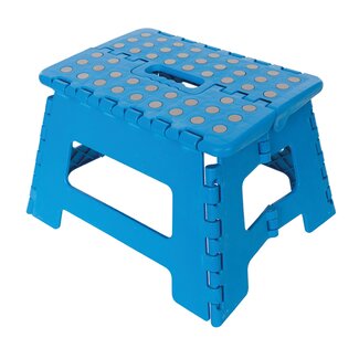 Silverline Inklapbaar krukje - antislip - draagkracht 150 kg - 31x22x23 cm