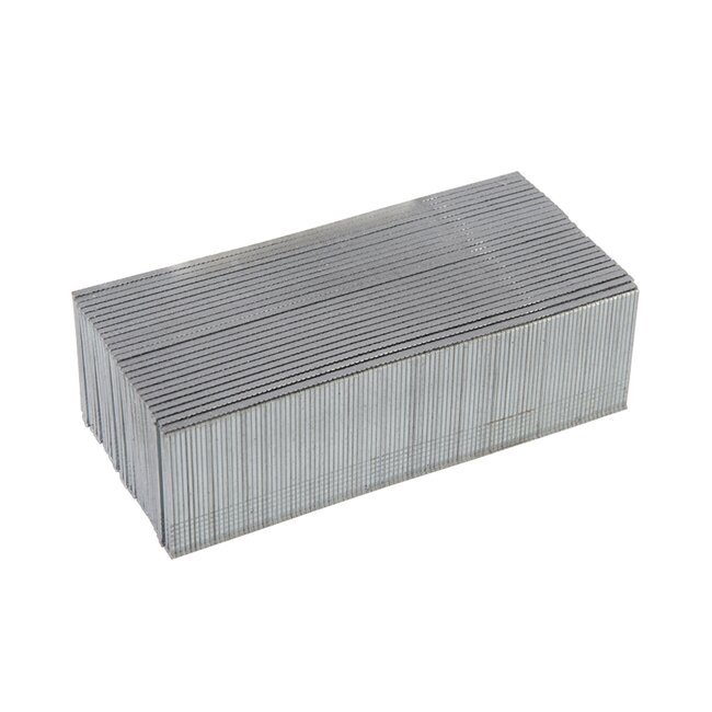 Fixman Gegalvaniseerde tacker spijkers - 18 gauge - gladde schacht - 38 mm - 5000 stuks