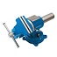Silverline Multifunctionele bankschroef - 360 graden rotatie - 125 mm kaken - roestbestendig - 17,5 kg