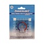 Silverline Binnen- en buitenthermometer - zelfklevend - kleurgecodeerd - 75 x 75 x 25 mm