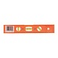 Task Compacte zakwaterpas - ABS - 3 libellen - magnetische basis - 230 mm - oranje
