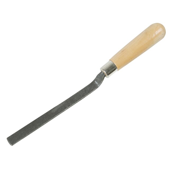 Silverline troffelset - gehard carbonstaal, houten handgrepen - stuc- en metselwerk - 15-28 cm - staalgrijs en houtkleur - 5-delig