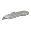 Silverline Automatisch intrekbaar stanleymes - extra veilig - 140 mm - lichtgewicht