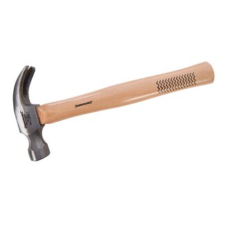 Silverline Hickory klauwhamer - Gesmede stalen kop - 454 gram - Waterbestendig handvat