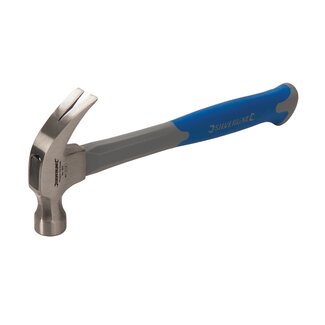 Silverline Glasvezel klauwhamer - schokabsorberend - 454 gram - sterke greep