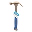 Silverline Glasvezel klauwhamer - schokabsorberend - 567 gram - sterke greep