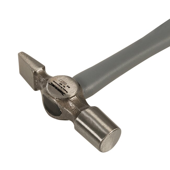 Silverline Spijkerhamer met pen - glasvezelsteel, gehard stalen kop - schokabsorberend - 227 gram - precisiewerk en timmerwerk