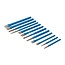 Silverline Priem- en beitelset - 12-delig - Gehard staal - Lengtes 150-254 mm