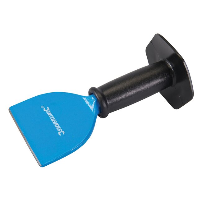 Silverline Voegbeitel - gehard staal - schokbescherming - 100 x 220 mm - staalkleurig - tegels, beton en steen