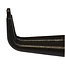 Silverline Gebogen buitenborgveertang - gehard chroom vanadium - 180 mm - soft-grip handvat
