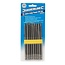 Silverline Extra lange schroevendraaier bit set - 150 mm - 9-delig - chroom vanadium staal