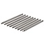 Silverline Extra lange schroevendraaier bit set - 150 mm - 9-delig - chroom vanadium staal