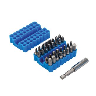 Silverline Schroevendraaier Bit Set - Lengte 25 mm - 33 delig